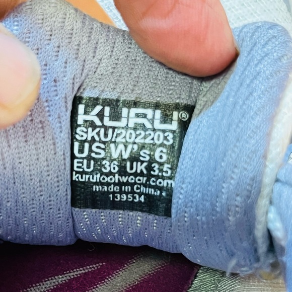 Kuru Carrera Running shoes women’s size 6.5 - Picture 4 of 10